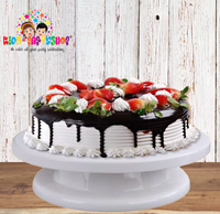 12" Revolving Plastic Cake Stand Rental