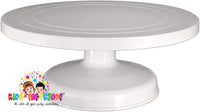 12" Revolving Plastic Cake Stand Rental